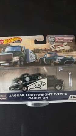 Hot wheels jaguar team transport