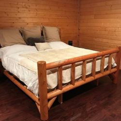 Log Beds For Sale - Made To Order
