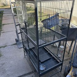 2 tier ferret cage.