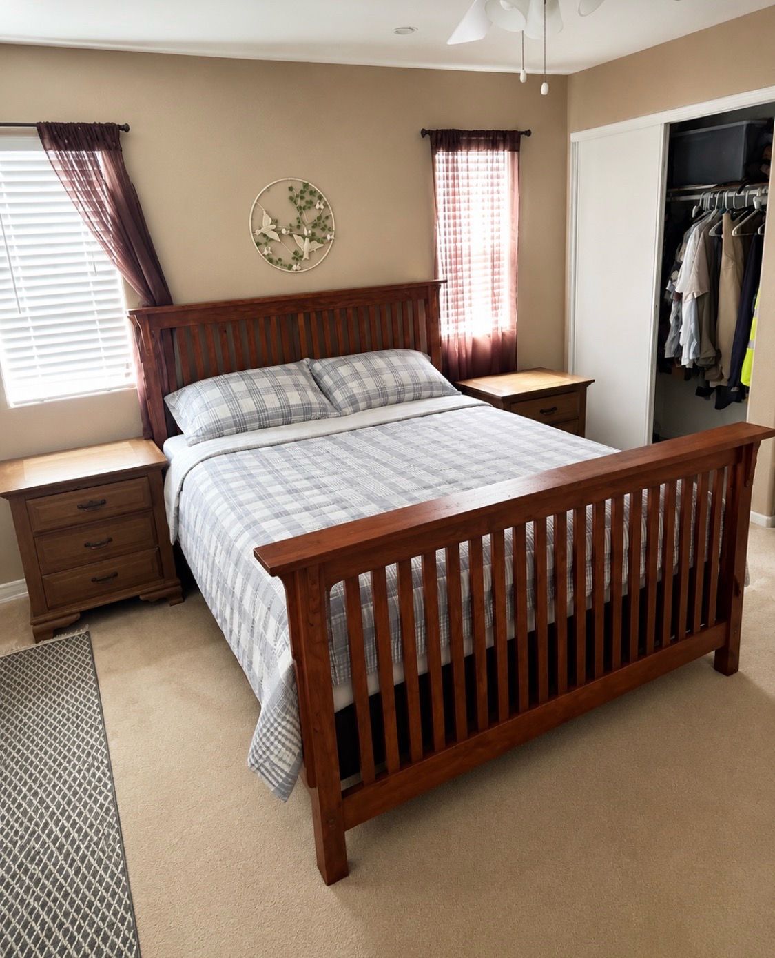 Beautiful Queen Murphy Bed Credenza
