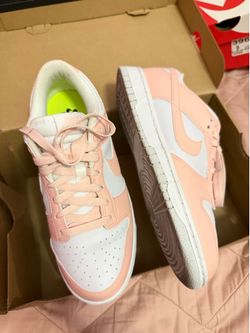 Coral nike dunks