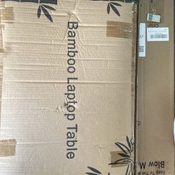 Bamboo labtop table