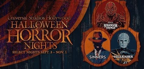 Halloween Horror Nights Hollywood 4x tickets  100% Legit