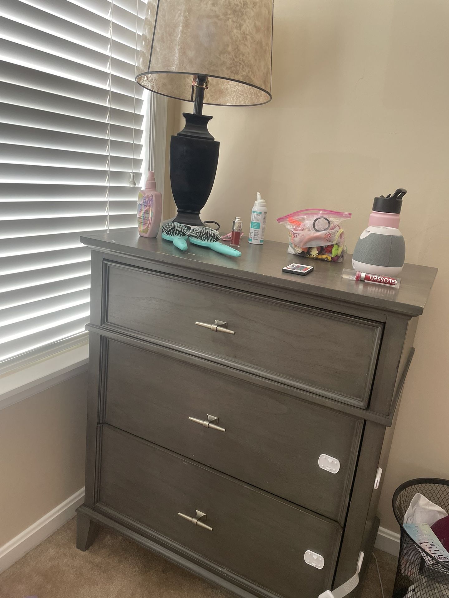 Dresser And Lamp 