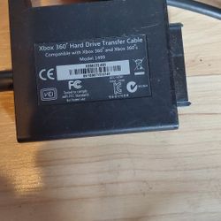 XBOX 360  HARD DRIVE TRANSFER CABLE
