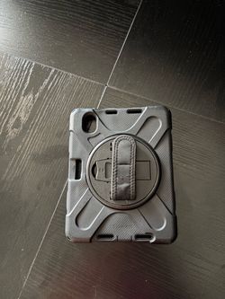 Black Otterbox Tablet Case with Hand Strap