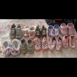 Babygirl Shoes Sz 6/7 Pickup 77067 