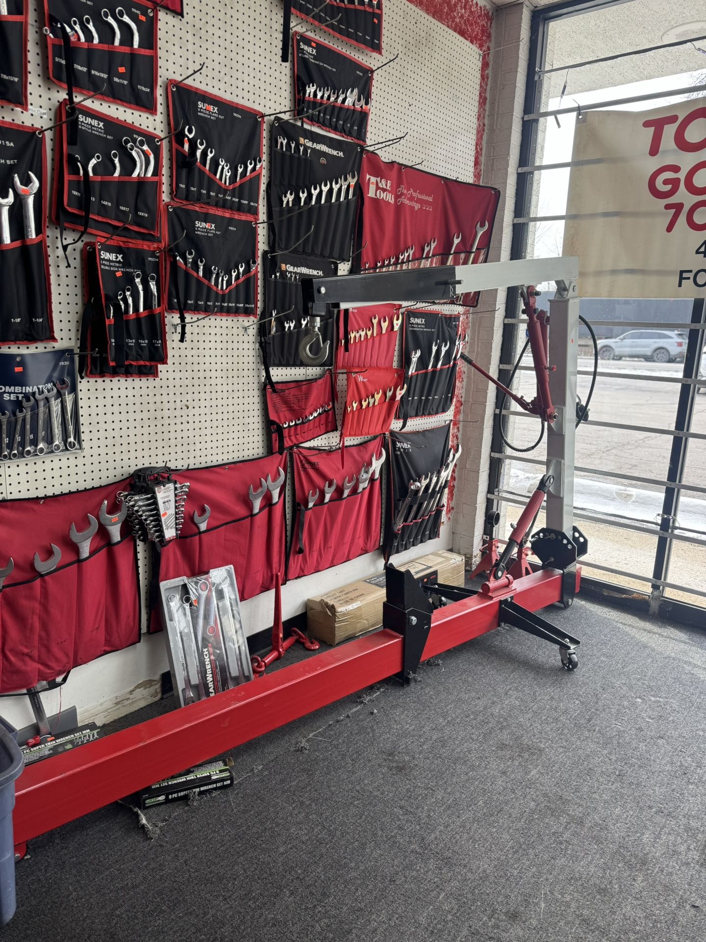 10 Ton Pulling Post Body Straightener Ensemble