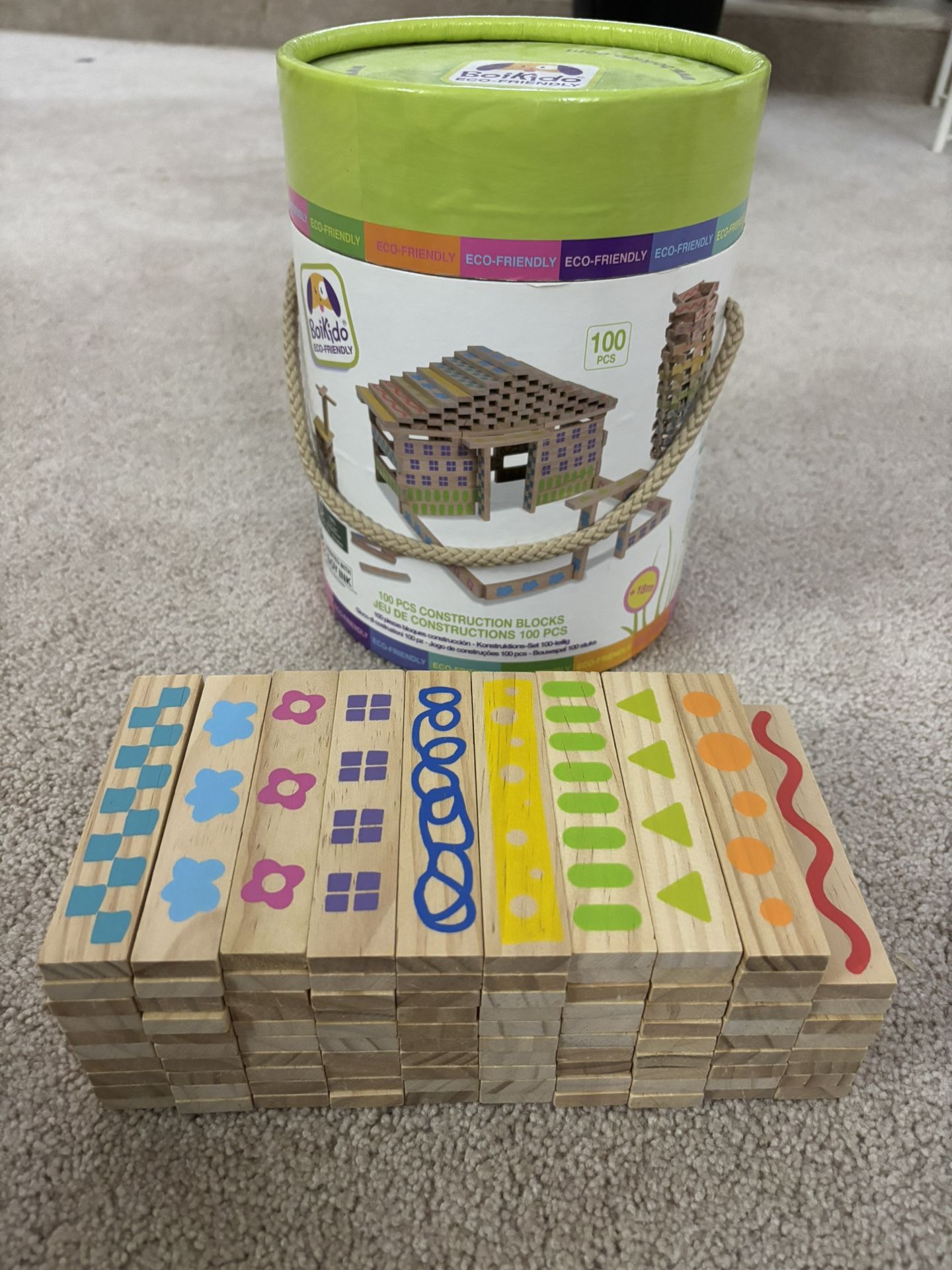 98 PCS Construction Blocks/Planks