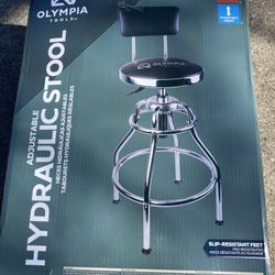 Height Adjustable Hydraulic Work Stool