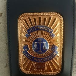 Loss prevention JC Penny badge