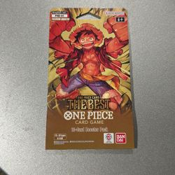 One Piece The Best EB-01 Sleeved Booster 