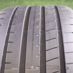 255 35 19 Goodyear Eagle F1 Asymmetric 3 Run Flat 75% Tread 6/32 96Y SKU 26930