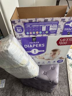 Diapers Size 1 & 2
