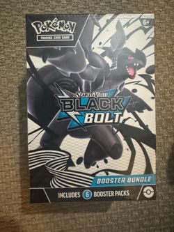 Pokemon TCG Scarlet Violet Black Bolt Booster Bundle NEW Factory Sealed