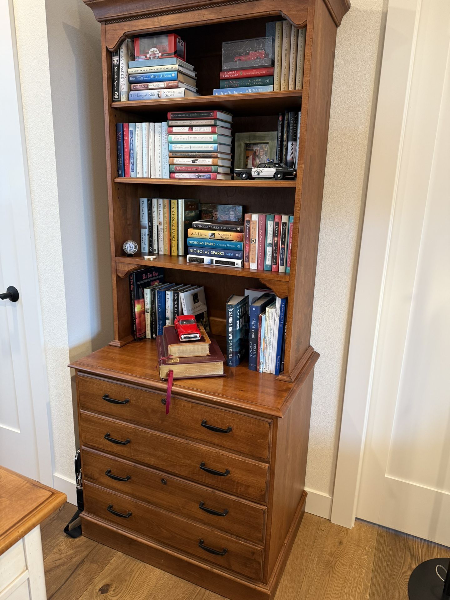Ethan Allen Filing Cabinet Book Shelf