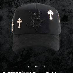 Premium Hat With 8 24k Golden Cross
