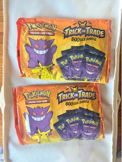 POKEMON TRICK OR TRADE BOOSTER PACKS