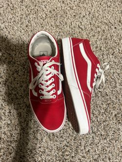 Red Old Skool Vans