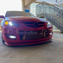 H7 LED Light Bulbs, 8000LM Per Set 6500K LED Light Bulbs with Fan & EMC, Halogen Headlight Bulb Replacement, hid conversions