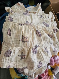 Variety of girl clothes dress and swimsuits 18months