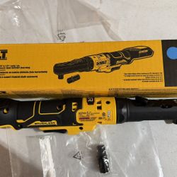 Dewalt Xr 20v 3/8 & 1/2 Sealed Head Ratchet (tool Only)