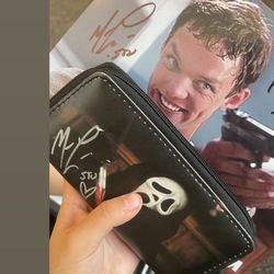 Scream Original Autographed Wallet Signed by Matthew Lillard