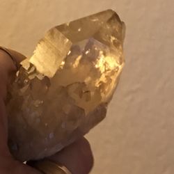 600 Carat Pure Citrine Gemstone Kundalini Generator Specimen Rare AAAA Vs Diamond Clear Point 
