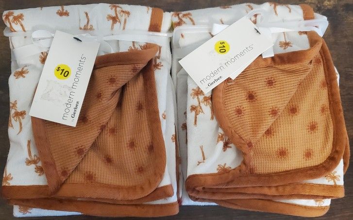 Gerber Palm Tree Blankets