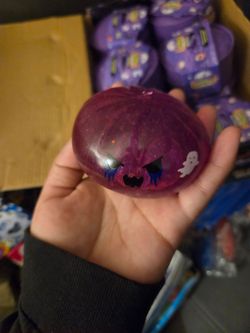 Halloween Dumpling Squishy Gel Purple Color
