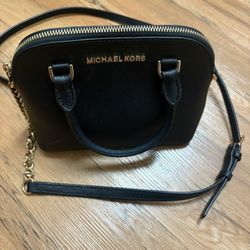 Michael Kors Black Shoulder Purse 