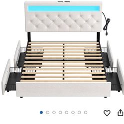 Full Mattress and Bed frame 