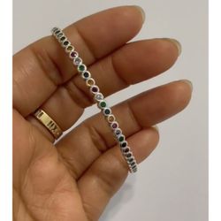 Wedding Bracelet Solid Sterling Silver 925 Cuff Bangle Bracelet #wedding