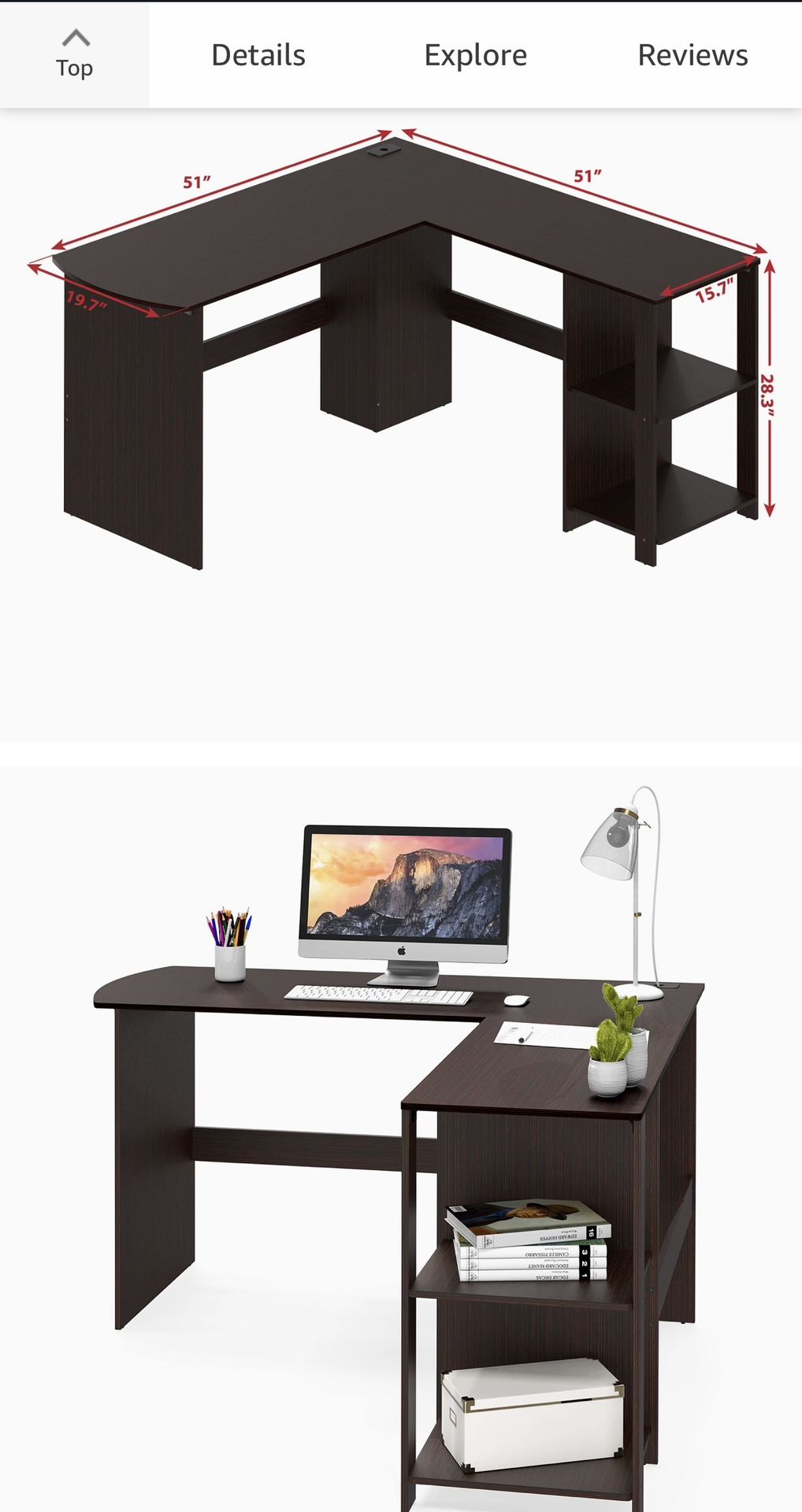 New Desk Never Opened.