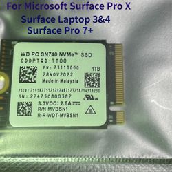 NEW WD PC SN740 M.2 2230 SSD 1TB NVMe PCIe For Microsoft Surface Laptop 3 &  4 for Sale in Ontario, CA - OfferUp