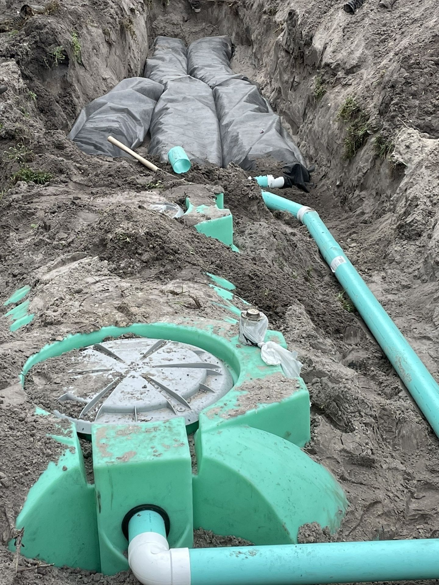 Septic Tank And Drainfield
