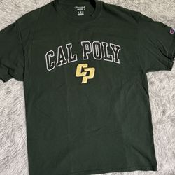 Green Champion Cal Poly t-shirt