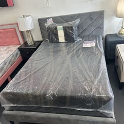 Full Size Icy Copper Mattress Memory Foam 