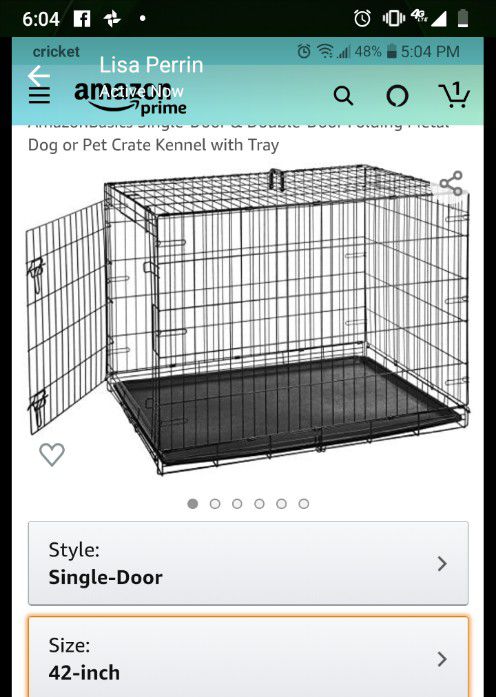 Brand new Dog Crate in box!