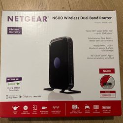 Netgear N600 wireless dual band router