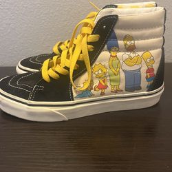 Simpsons Vans Sk8-hi’s