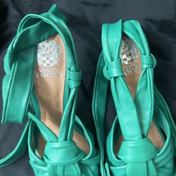 Vince Camuto Green High Hills (leather)