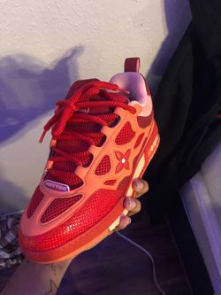 Red LV skates