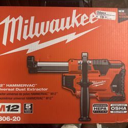 Milwaukee M12 Hammer vac/ Universal Dust Extractor