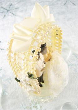 Vintage Wedding Cake Topper 1960s Thumbnail