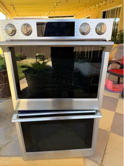 New samsung double oven