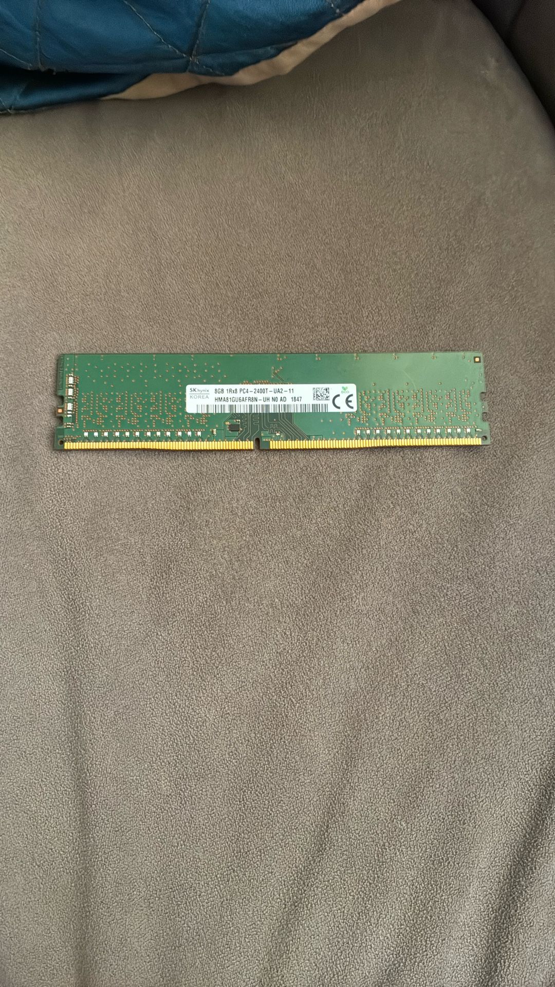 2 sticks of ddr4 8gb ram