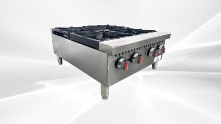 NSF 24 ins four burner hotplate HWS-4