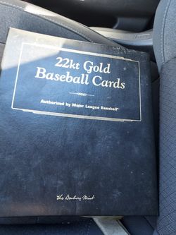 1996 Danbury 22karat Gold Baseball Cards 