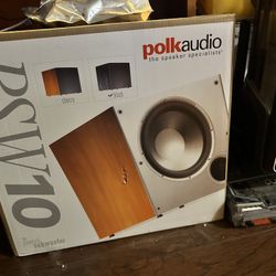 Polk Audio. Base Speaker